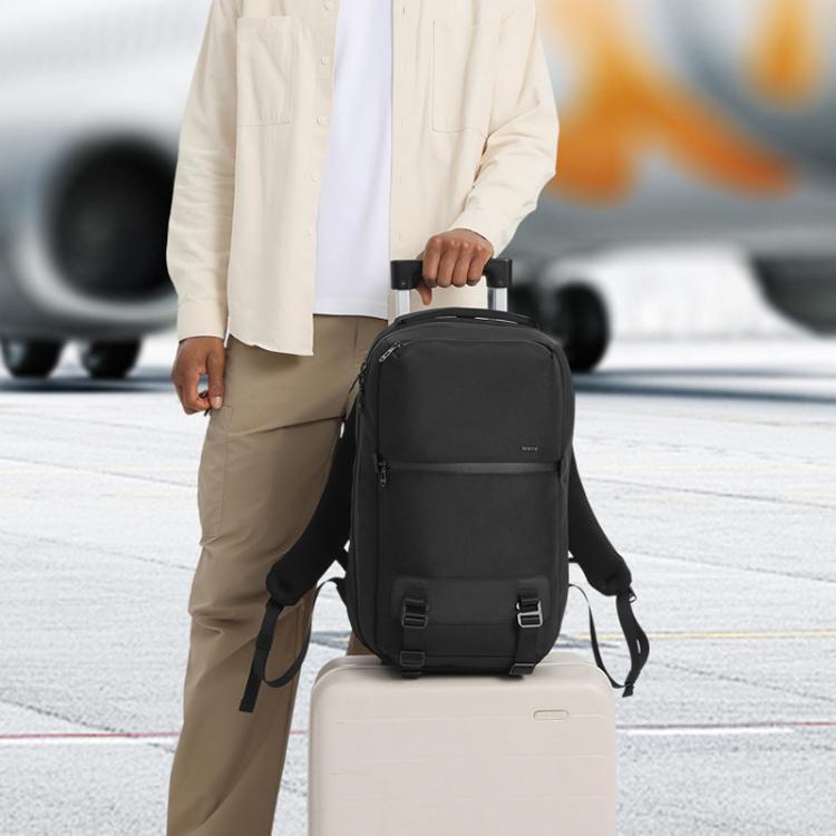 OZUKO Commuter Large-Capacity Waterproof Oxford Cloth Laptop Backpack