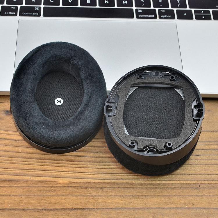 1pair Flannel Earpads For Audeze Penrose/Penrose X/Mobius & HyperX Cloud Orbit S Replacement Parts