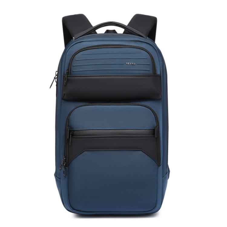 OZUKO Water-Repellent Multi-Compartment Business Laptop Backpack