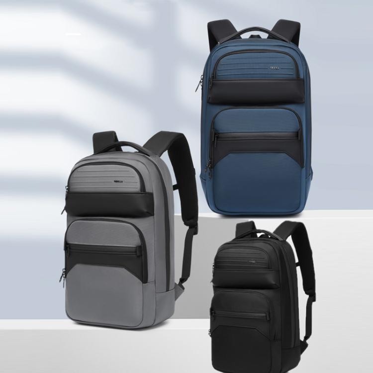 OZUKO Water-Repellent Multi-Compartment Business Laptop Backpack