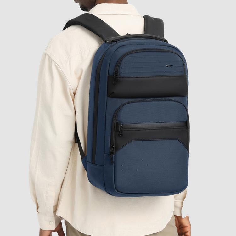 OZUKO Water-Repellent Multi-Compartment Business Laptop Backpack