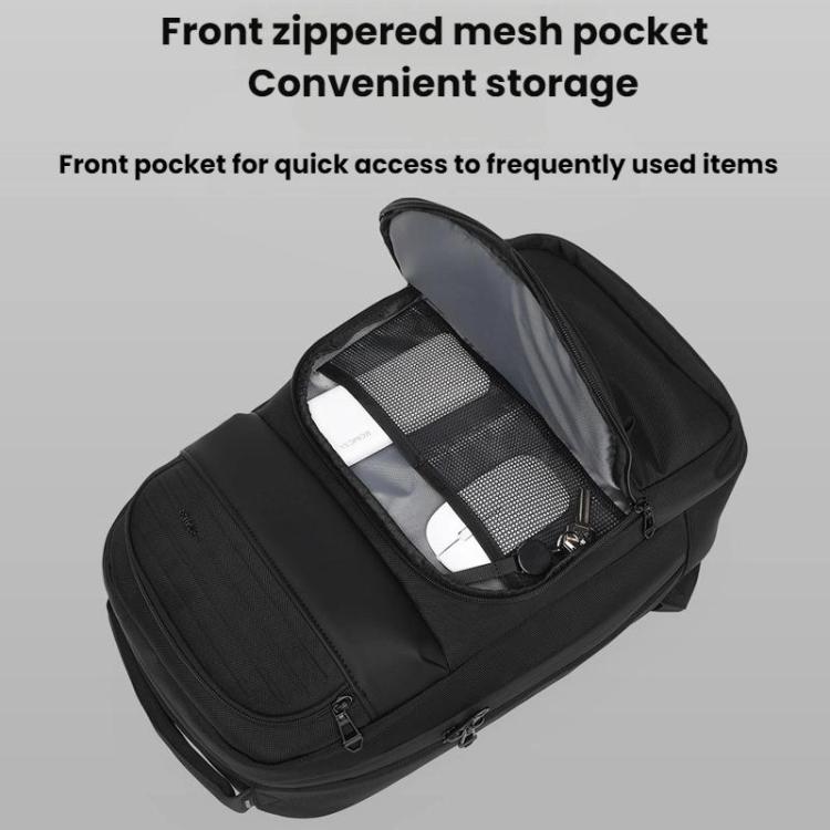 OZUKO Water-Repellent Multi-Compartment Business Laptop Backpack