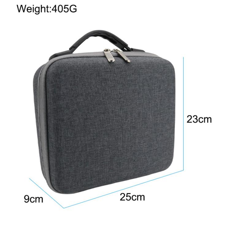 For DJI Osmo Action 5 Pro / 4 / 3 Action Camera Storage Bag - Dark Gray