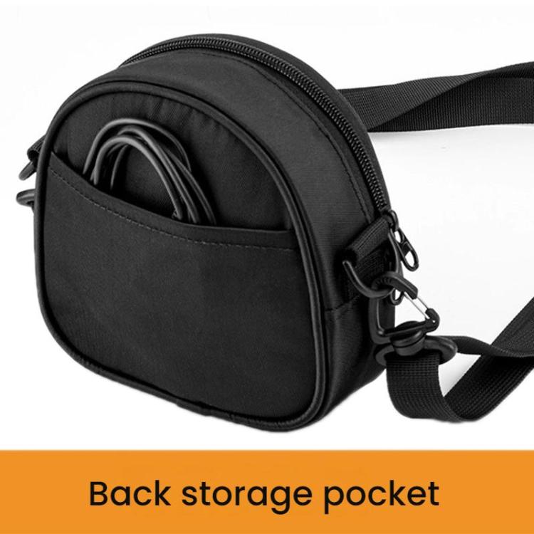For B&O Beosound A1 2nd/3rd Gen Speaker Storage Shoulder Strap Protective Bag - Black