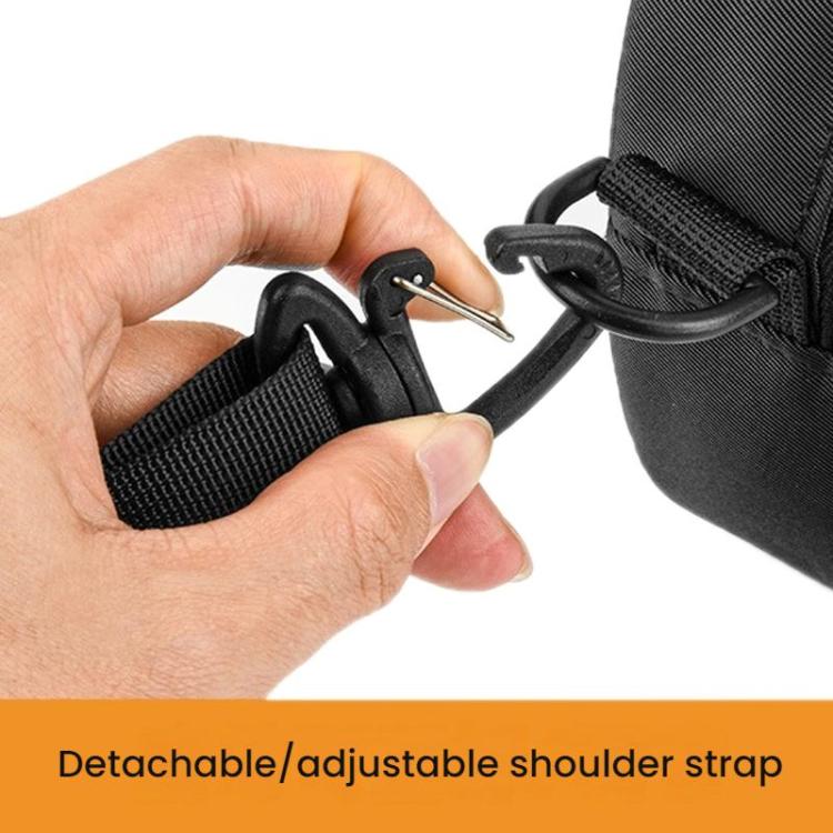 For B&O Beosound A1 2nd/3rd Gen Speaker Storage Shoulder Strap Protective Bag - Black