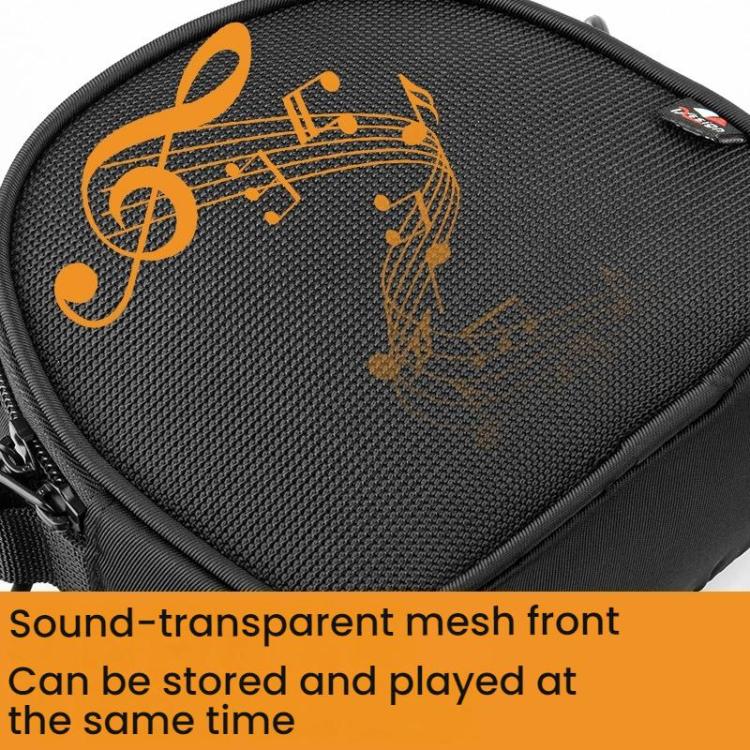 For B&O Beosound A1 2nd/3rd Gen Speaker Storage Shoulder Strap Protective Bag - Black