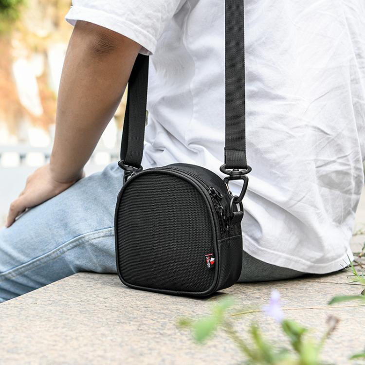 For B&O Beosound A1 2nd/3rd Gen Speaker Storage Shoulder Strap Protective Bag - Black