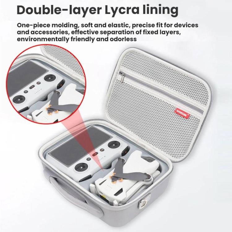 For DJI  Mini 3 / 3 Pro WOKEMA Without Screen Pressure-Resistant Waterproof Portable Storage Bag