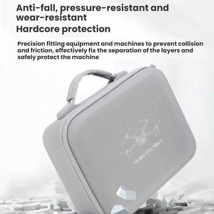 For DJI  Mini 4 Pro WOKEMA With Screen Pressure-Resistant Waterproof Portable Storage Bag