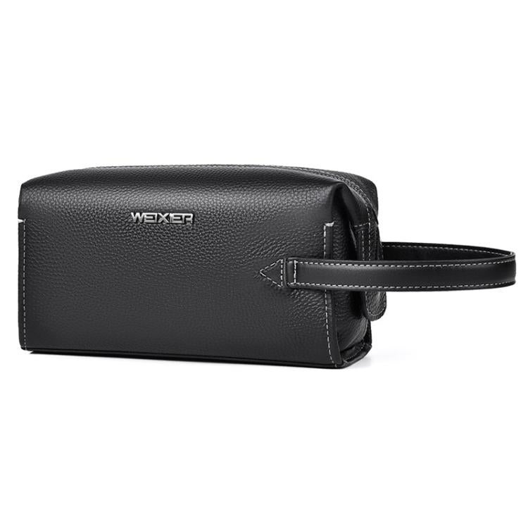 WEIXIER W130 Men Clutch Bag Business Lightweight Handheld Bag, Style: 2 Black