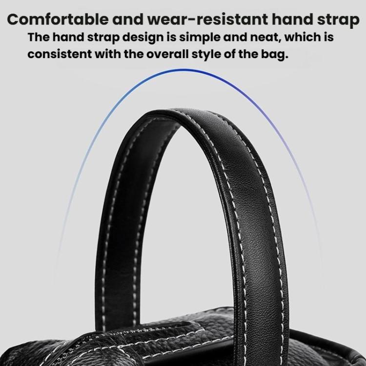 WEIXIER W130 Men Clutch Bag Business Lightweight Handheld Bag, Style: 2 Black