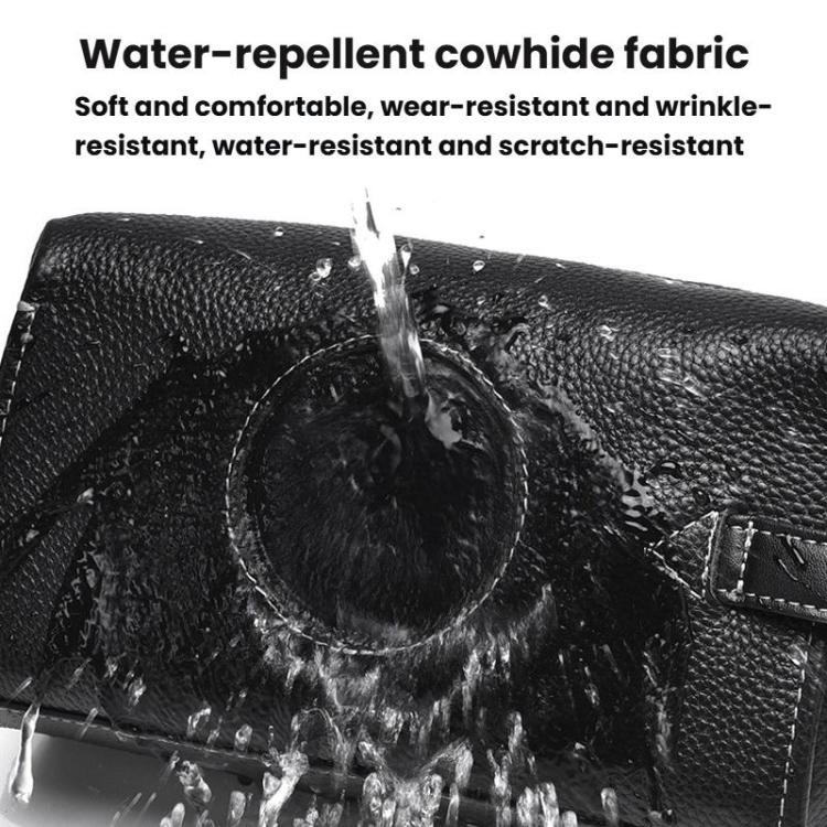 WEIXIER W130 Men Clutch Bag Business Lightweight Handheld Bag, Style: 1 Black