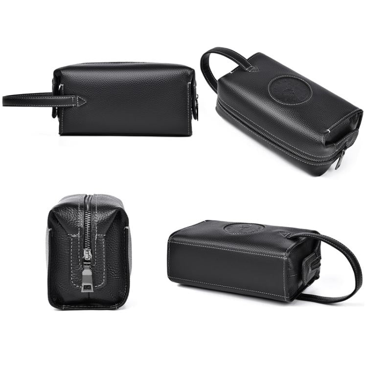 WEIXIER W130 Men Clutch Bag Business Lightweight Handheld Bag, Style: 1 Black