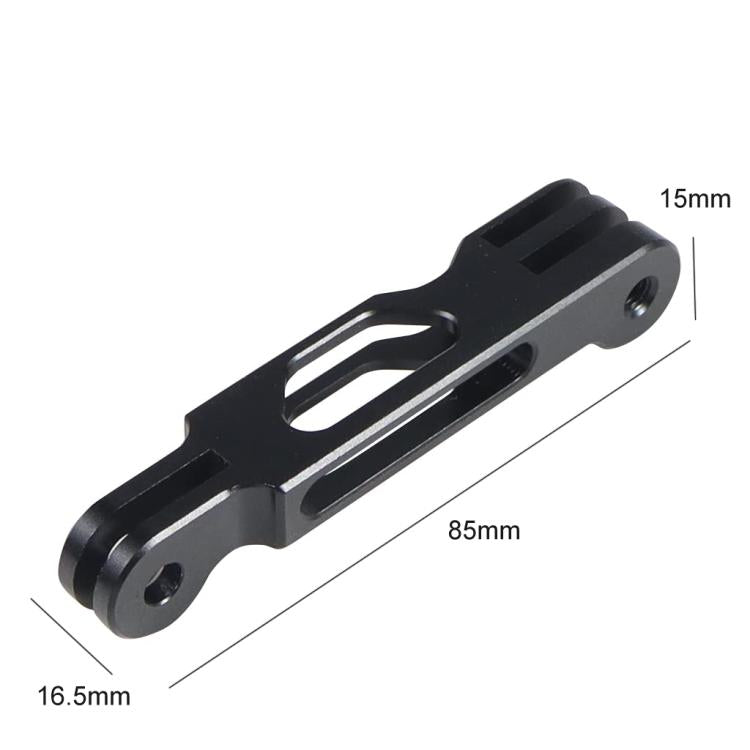 85mm Aluminum Alloy Action Camera Extension Bracket for GoPro Hero 11 - Black