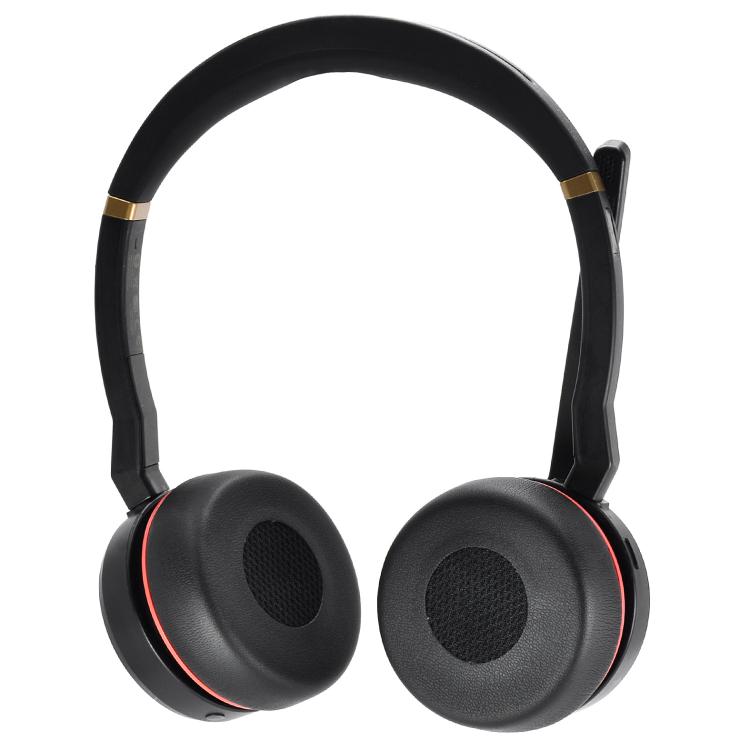 1pair Replacement Ear Pads For Jabra Evolve 75 75+ / 75 UC / 75MS Memory Foam Ear Cushions