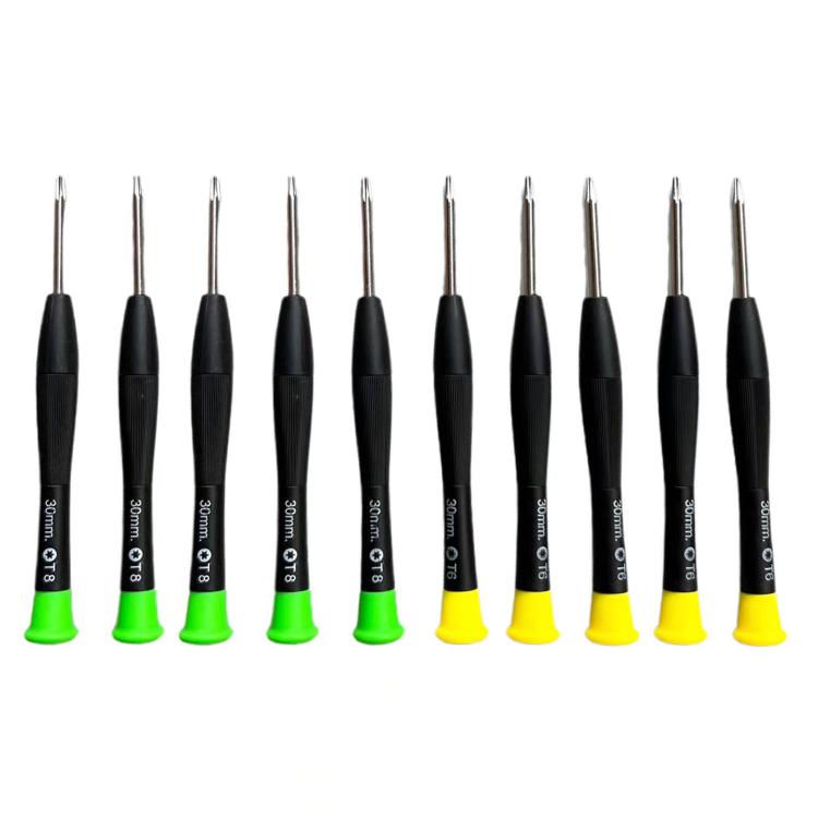 5 Sets-T6&T8 Screwdrivers  - 10pcs For Dyson Removal Screwdriver Curling Iron Hair Dryer Vacuum Cleaner Repair Tool