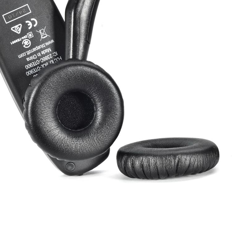 1pair Replacement Earpads For BlueParrott C400-XT 204159 Wireless Headset - Black
