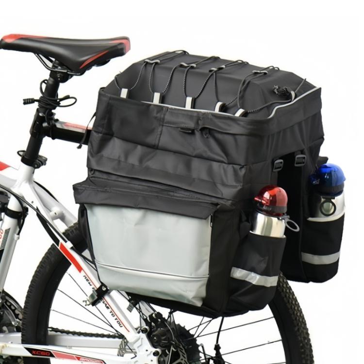 3 in 1 Mountain Bike Pannier With Large Capacity For Rear Racks - 39x38x43CM