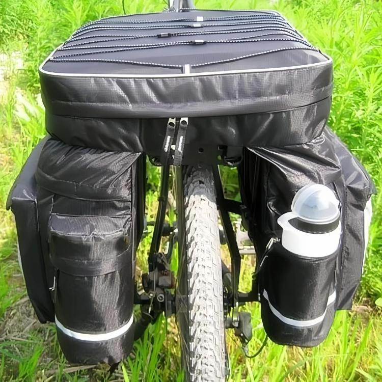3 in 1 Mountain Bike Pannier With Large Capacity For Rear Racks - 39x38x43CM