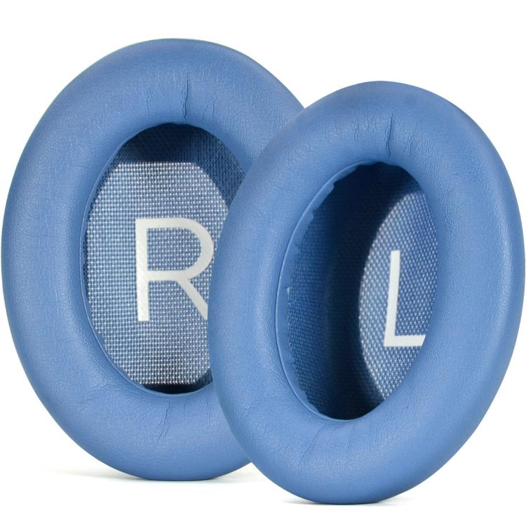 For Bose QC45 / QC35 1pair Replacement Ear Cushions Memory Foam Ear Pads - Blue