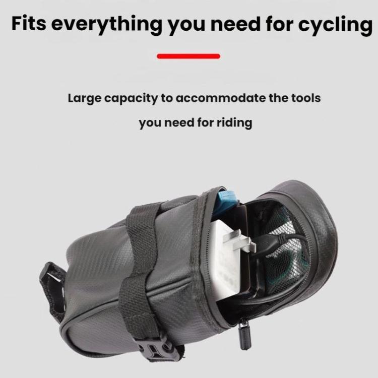 Waterproof Bicycle Storage Quick-release Tail Bag - No Logo