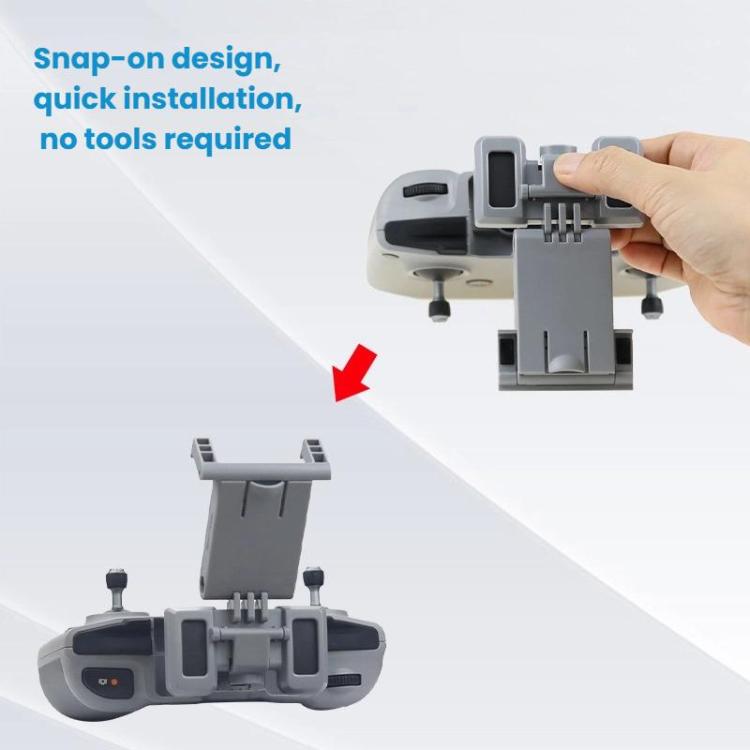 YX Adjustable Tablet Holder For DJI RC-N Remote Controller USB-C Cable Set Gray