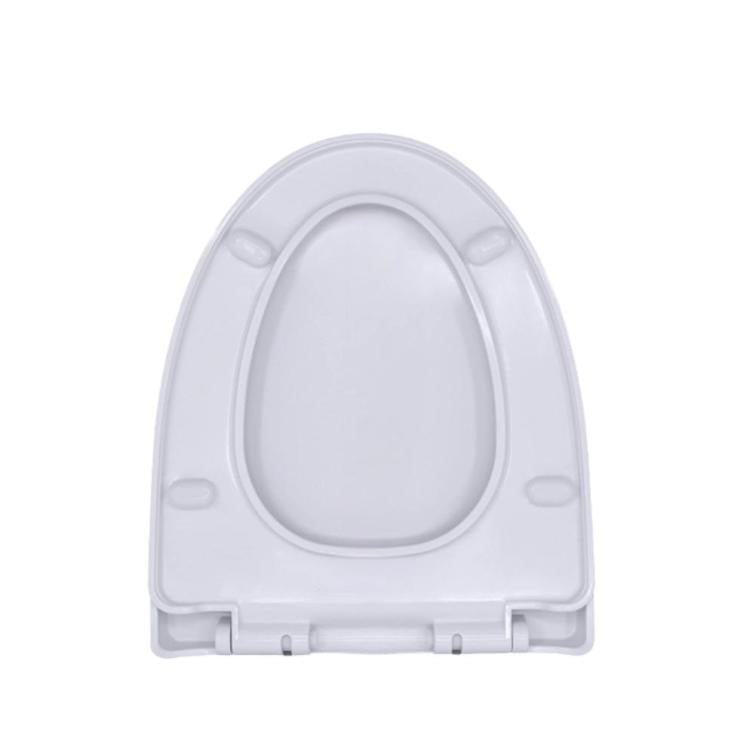Large Square V Shape Toilet Seat Slow Close Lid Easy Installation Toilet Seat Replacement