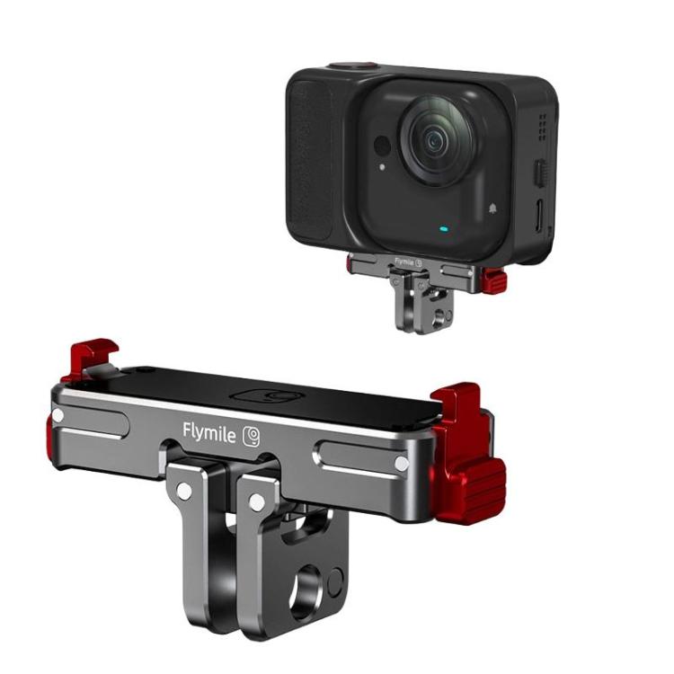 For Insta360 Go Ultra Flymile Magnetic Quick-Release Adapter Aluminum Alloy Mount Extension Accessory - GU002