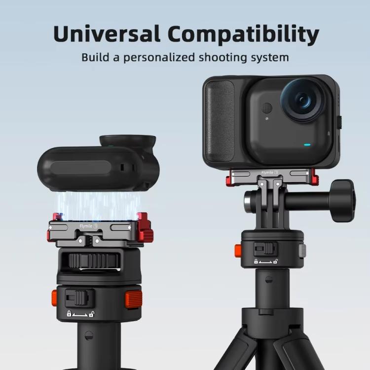 For Insta360 Go Ultra Flymile Magnetic Quick-Release Adapter Aluminum Alloy Mount Extension Accessory - GU002
