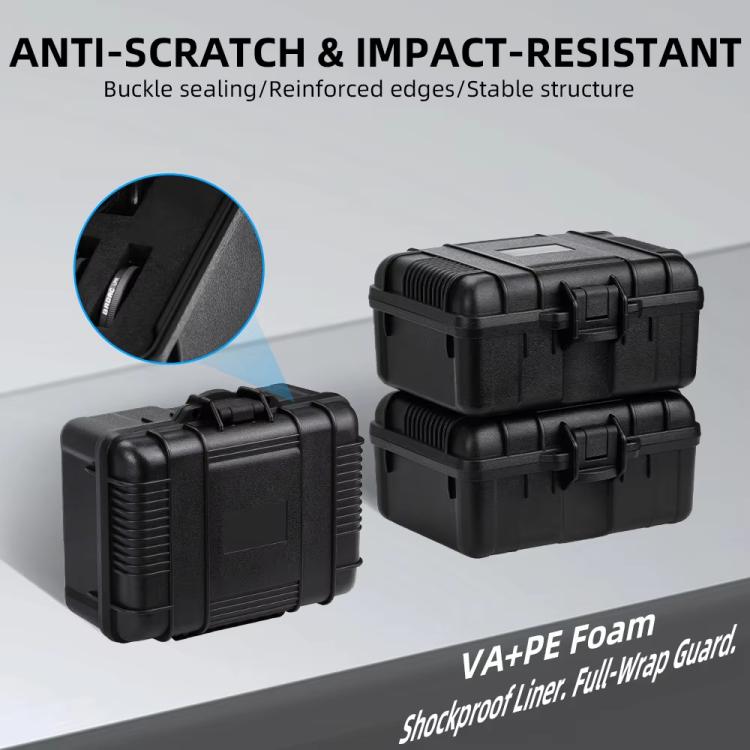 Flymile Carrying Case for DJI Action 5 Pro/4/3 Street Photography Kit Storage Organizer - Black