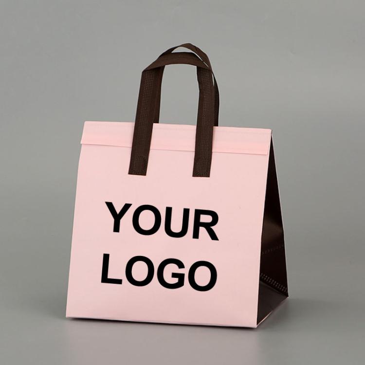 TAluminum Foil Thermal Takeaway Bag, 50 Bags In One Package, Size: Extra Large 30x30x20cm