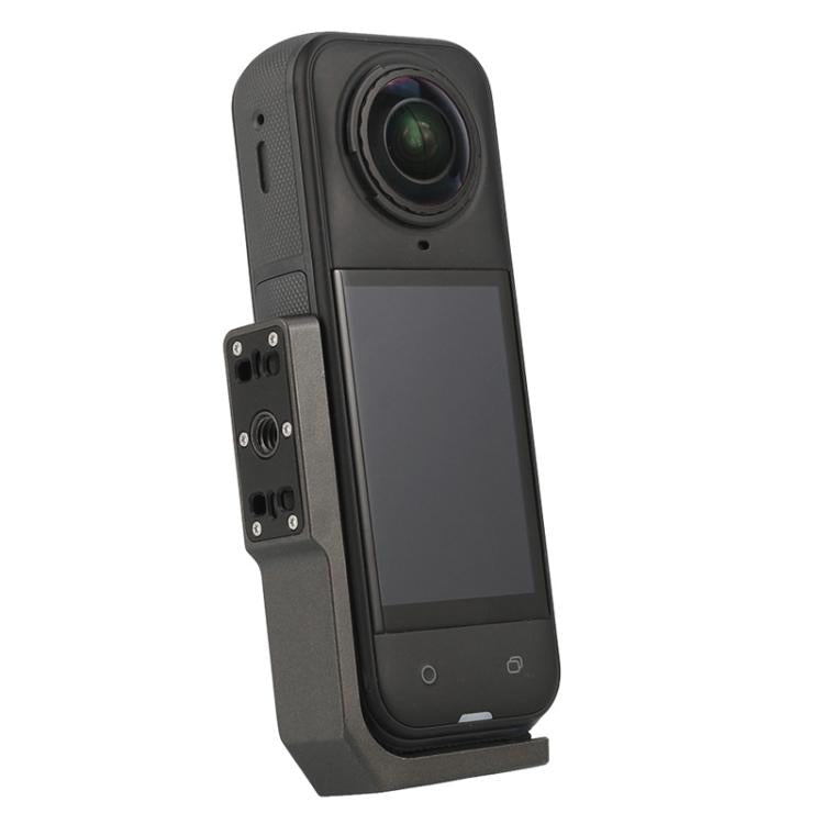 For Insta360 X3/X4/X5 Quick-Release Mount For Horizontal Vertical Shooting Horizontal Stand - Black