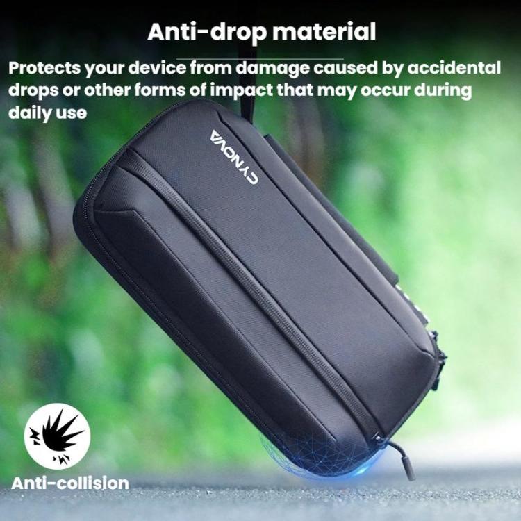 CYNOVA OX5-SNB-CY For Insta360 X5 Storage Bag Portable Waterproof Handbag - Black