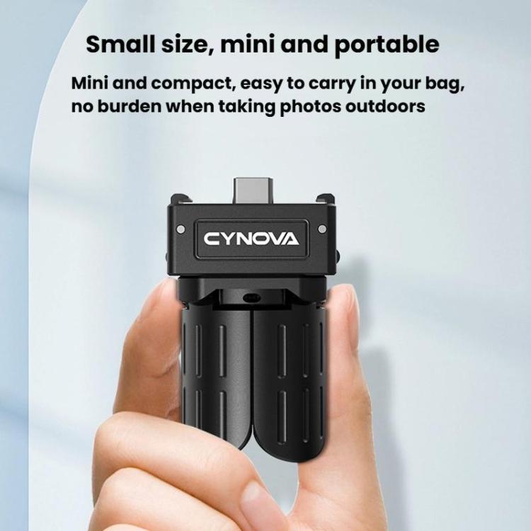 CYNOVA OP3-XDT-CY For DJI Osmo Pocket 3 Mini Quick-Release Tripod - Black