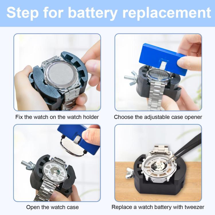 12pcs /Set Watch Back Repair Tool Set