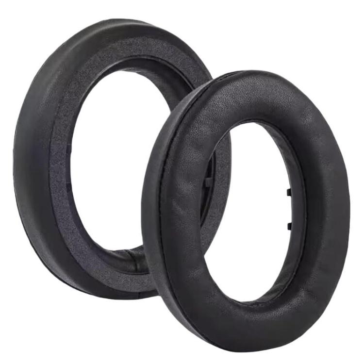 For Sennheiser HD490 Pro / HD490 Pro Plus 1pair Sponge Headphone Cushions Replacement Earpads For Over-Ear Headphones, Spec: Leather