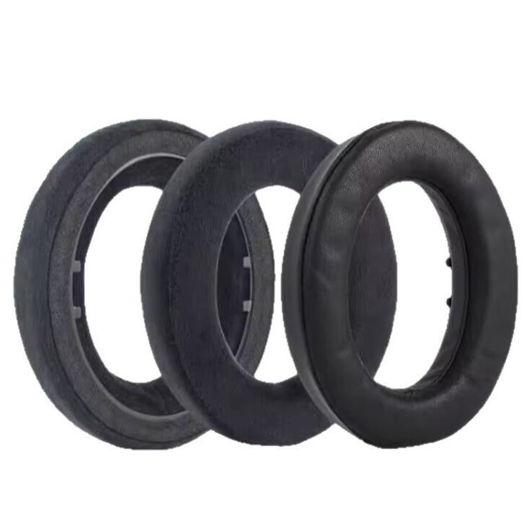 For Sennheiser HD490 Pro / HD490 Pro Plus 1pair Sponge Headphone Cushions Replacement Earpads For Over-Ear Headphones, Spec: Fleece Fabric