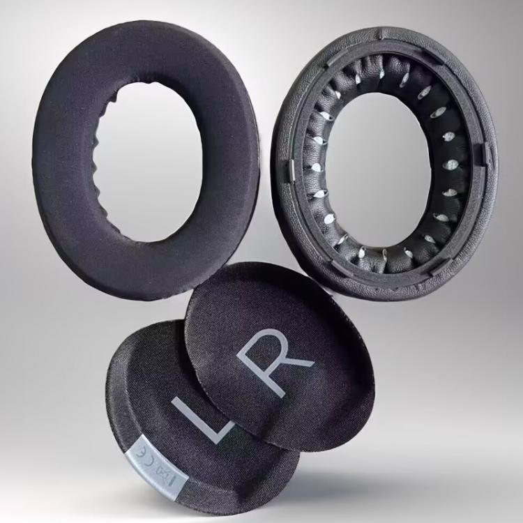 For BOSE NC700 1pair Cooling Gel Headphone Earpads Headphone Protective Case - Black