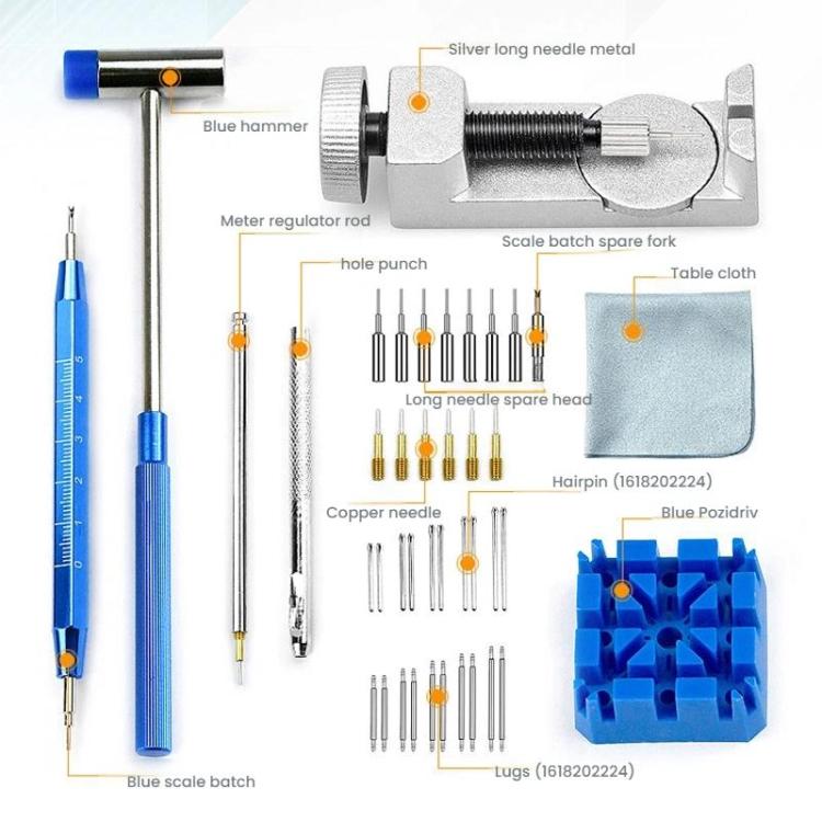 41pcs /Set Manual Watch Repair Strap Removal Tool Set - TZ2-128