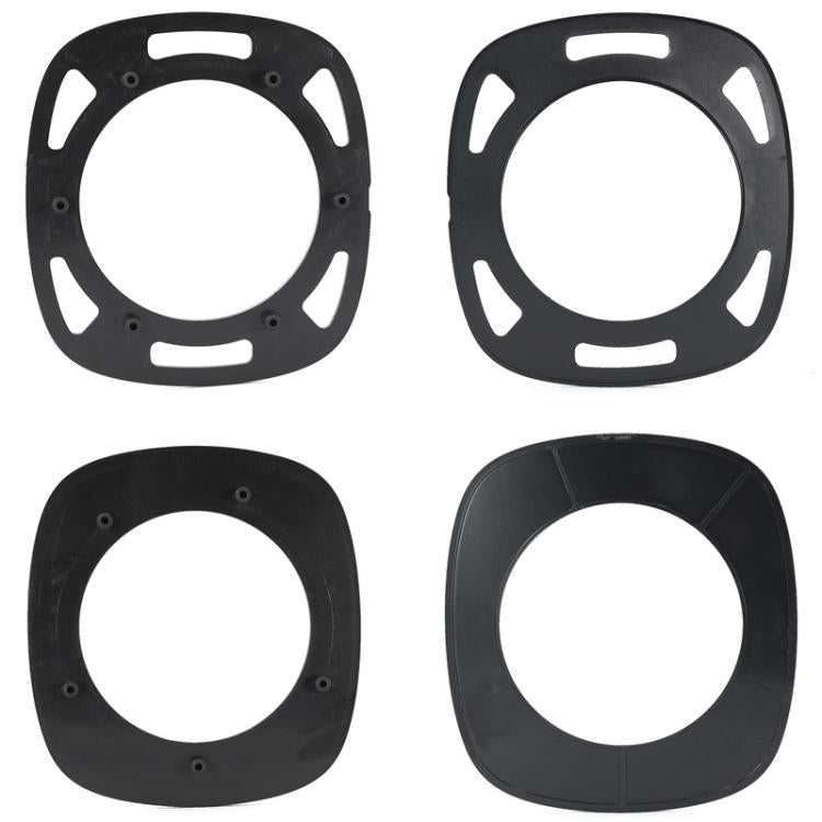 For XIBERIA S21 2pcs Plastic Clip For Headphone Covers Replacement Parts, Spec: 6 Holes