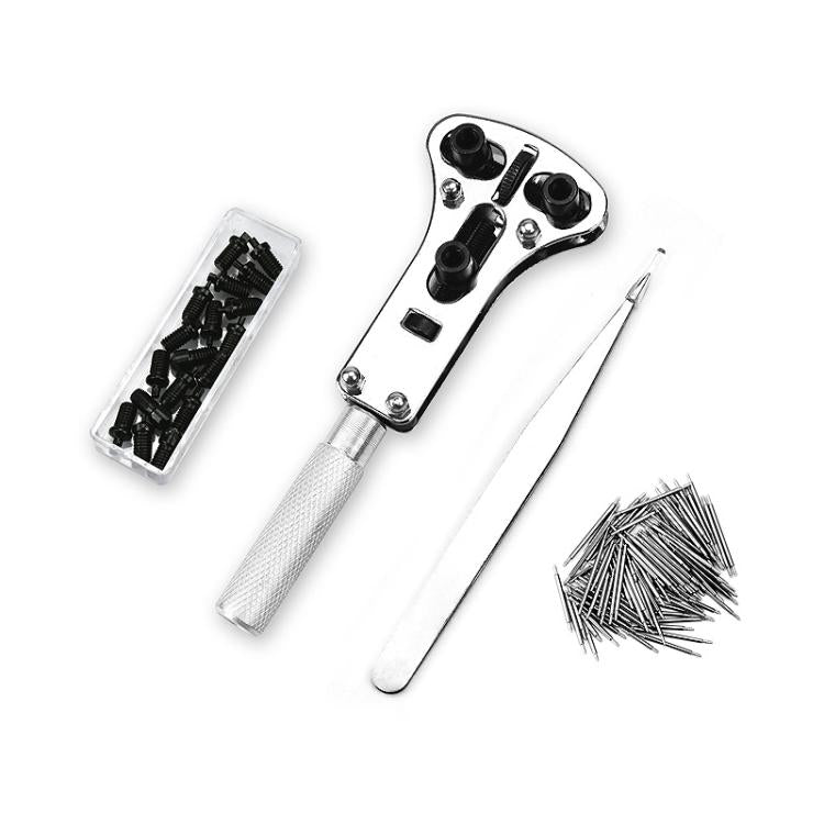 168pcs /Set Watch Repair Battery Replacement Tool Kit - TZ1-042