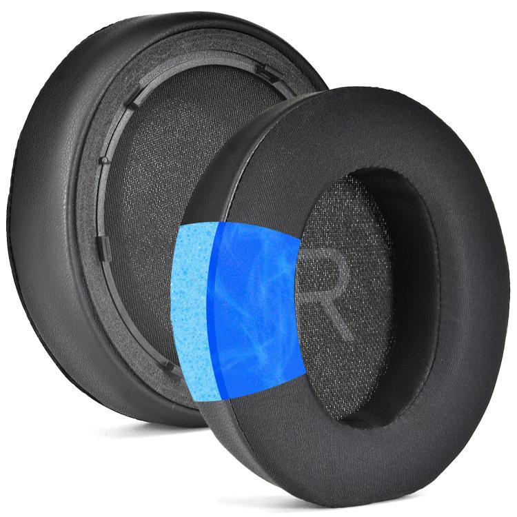 For Anker Space Q45 1pair Ear Muffs Foam Noise Reduction Earmuffs, Spec: Ice-Cool Black