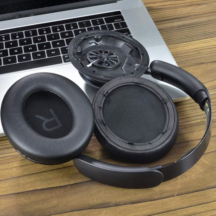 For Anker Space Q45 1pair Ear Muffs Foam Noise Reduction Earmuffs, Spec: Ice-Cool Black