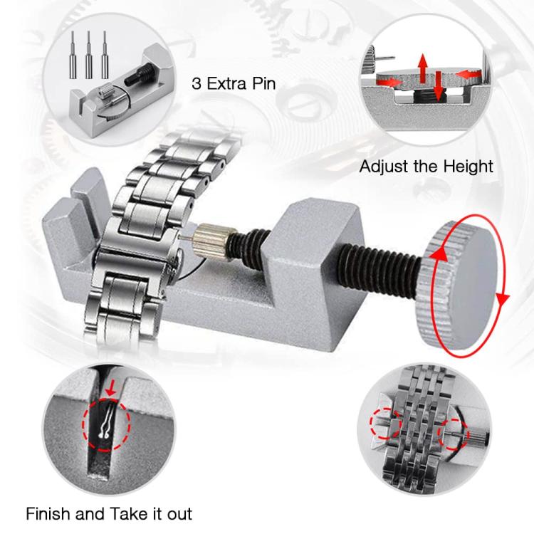 10pcs /Set Watch Band Removal And Repair Tool Set - TZ2-125