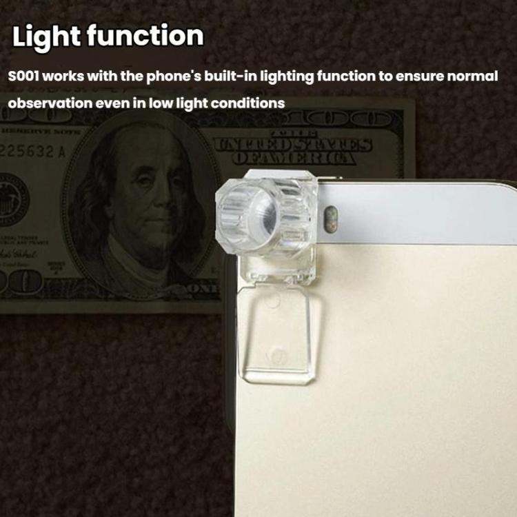Skin Hair Follicles Scalp Macro Magnifier For Mobile Phones - S001
