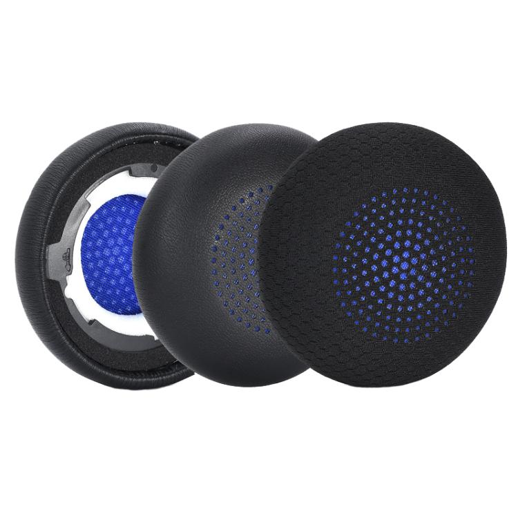 For Anker Powerconf H700 H500 2pcs Headphone Earpads Replacement Headphone Covers, Spec: Protein Leather