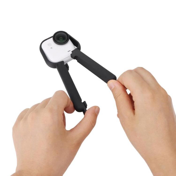 For Insta360 GO Ultra Handheld Extension Grip Portable Shooting Support Bracket - Black