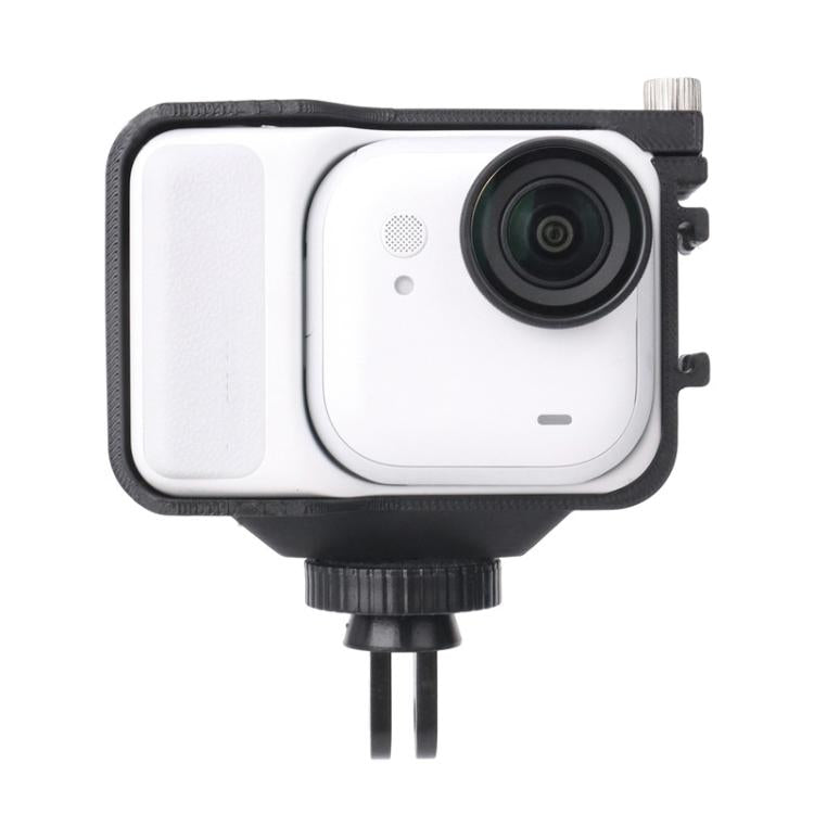 For Insta360 GO Ultra PC Expansion Cage with 1/4-inch Screw Hole & Cold Shoe Mount