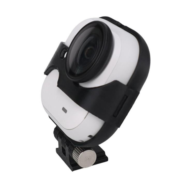 Hot Shoe Mount for Insta360 GO Ultra to DSLR/Mirrorless Cameras Dual Camera Adapter Bracket - Black