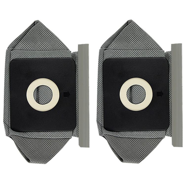 2pcs Vacuum Cleaner Dust Collection Bag Accessory Cloth Bag - Grey
